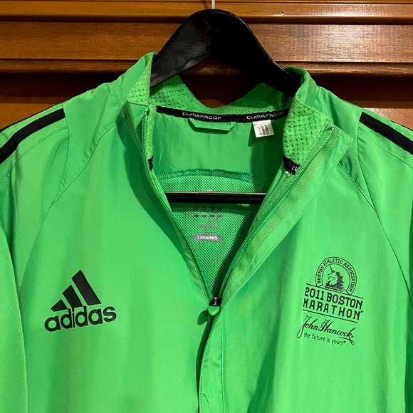 Men's Adidas Boston Marathon 2011 Running Jacket - Picture 2 of 3